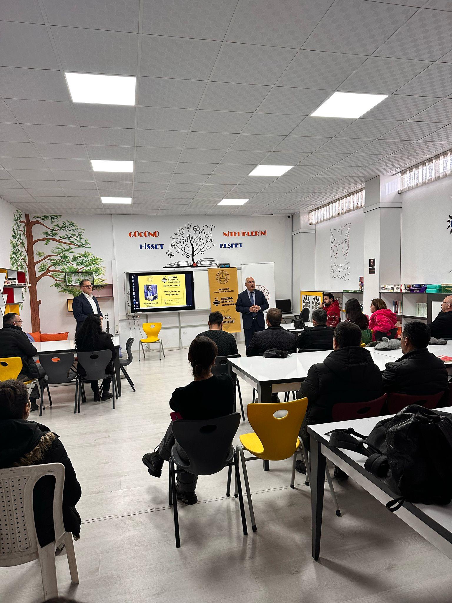 NEVŞEHİR MÜZİK AKADEMİSİ'NİN KONUĞU: HASAN KILINÇCI